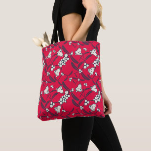Bolso De Tela Jingle Bells Joyful Greetings Collection