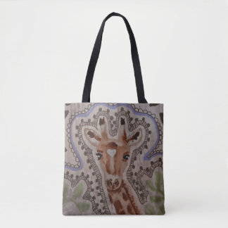 Bolso De Tela Jirafa