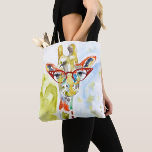 Bolso De Tela Jirafa de los Sabelotodo-Pantalones