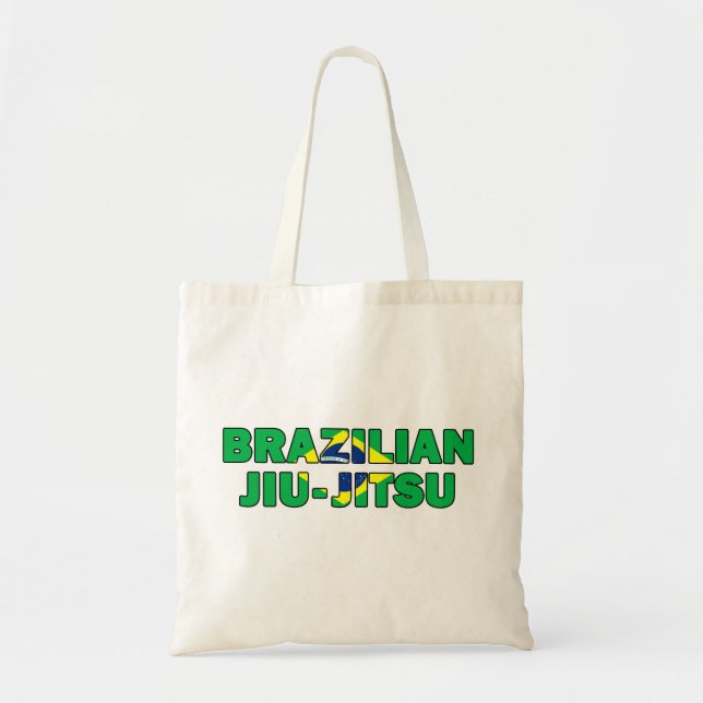 Bolso De Tela Jiu Jitsu (Frente)