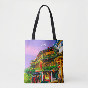 Bolso De Tela Jiufen, Taiwán - Antigua Casa de Té