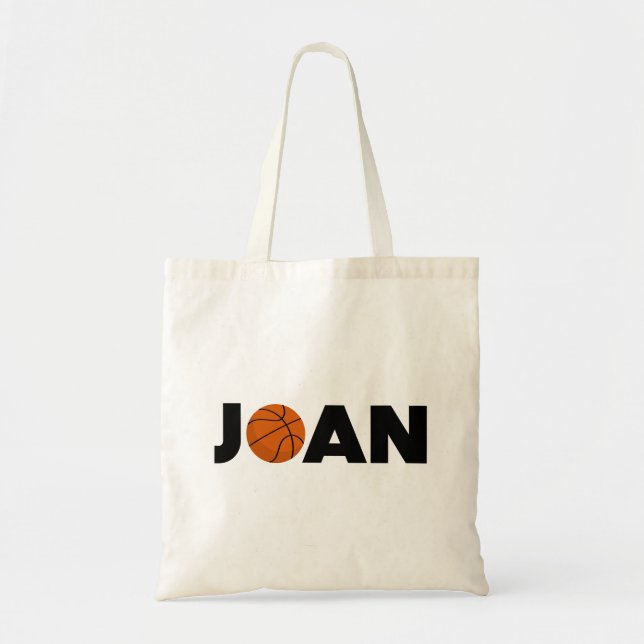Bolso De Tela Joan Basketball (Frente)