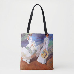 Bolso De Tela Joaquin Sorolla Women Walking Beach