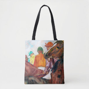 Bolso De Tela Jockey y caballo, Edgar Degas