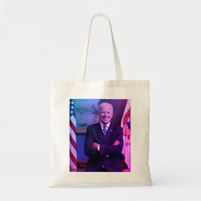 Bolso De Tela Joe Biden, 46° Presidente de los Estados Unidos (Frente)