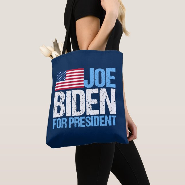 Bolso De Tela Joe Biden para presidente (Detalle)