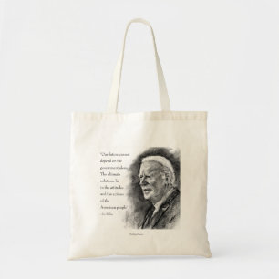 Bolso De Tela Joe Biden y Quote Ecofriendly
