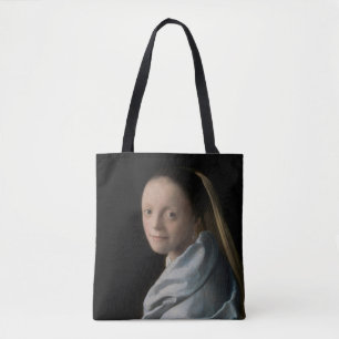 Bolso De Tela Johannes Vermeer - Estudio de una joven mujer