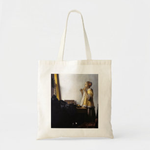 Bolso De Tela Johannes Vermeer - Joven con collar de perla