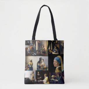 Bolso De Tela Johannes Vermeer - Masterpieces Patchwork