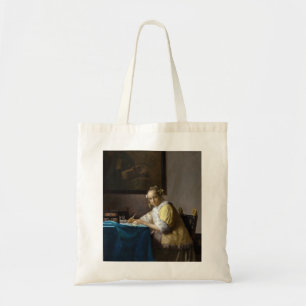 Bolso De Tela Johannes Vermeer - Una dama escribiendo una carta