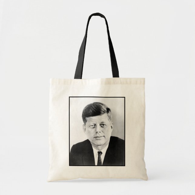 Bolso De Tela John Jack Kennedy Casa Blanca Presidencial de EE. (Frente)
