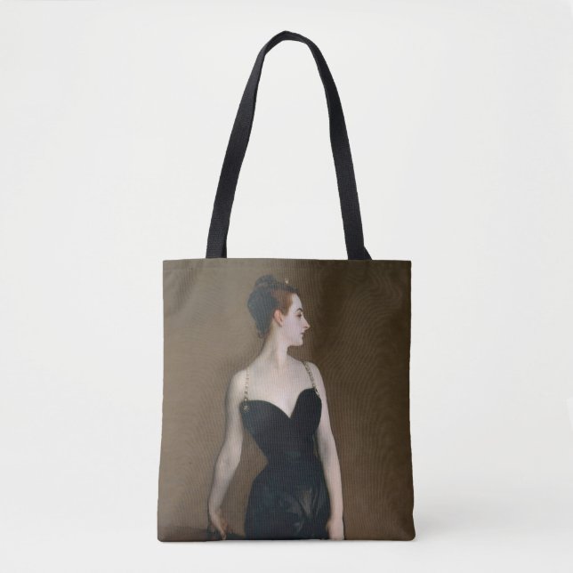 Bolso De Tela John Singer Sargent Madame X Classic Retrato (Anverso)