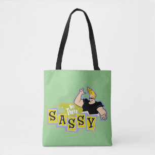 Bolso De Tela Johnny Bravo - Hey There Sassy