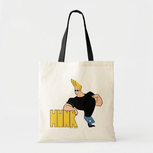 Bolso De Tela Johnny Bravo - Hunk (Frente)