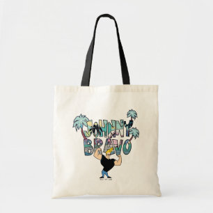 Bolso De Tela Johnny Bravo Palm Tree Name