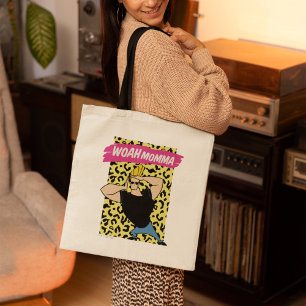 Bolso De Tela Johnny Bravo - Woah Momma