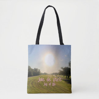 Bolso De Tela Joie de vivre, Joy of Life - Rosa
