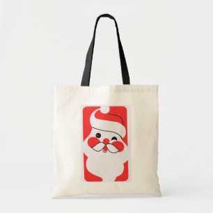 Bolso De Tela Jolly Santa Claus