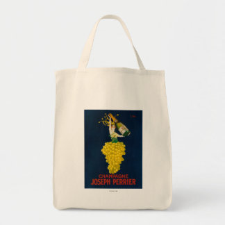 Bolso De Tela Joseph Perrier Champagne Poster Promocional