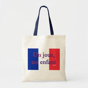 Bolso De Tela Jour de la O.N.U, la O.N.U enfant