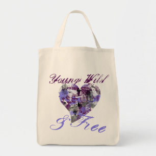 Bolso De Tela Jóvenes artísticos silvestres y chicas libres