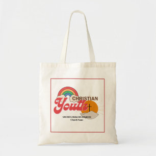 Bolso De Tela Jóvenes cristianos personalizadosBolsa de la cruz