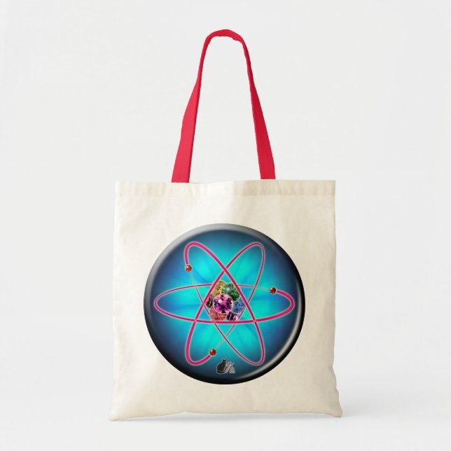 Bolso De Tela Joyas atómicas (Frente)