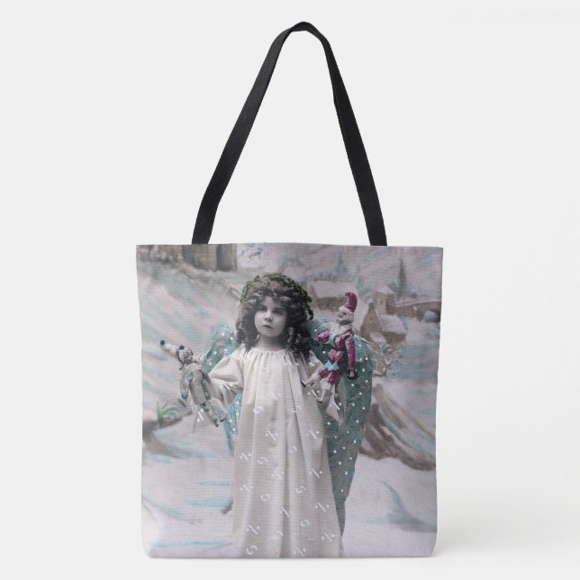Bolso De Tela Joyeux Noel (Anverso)