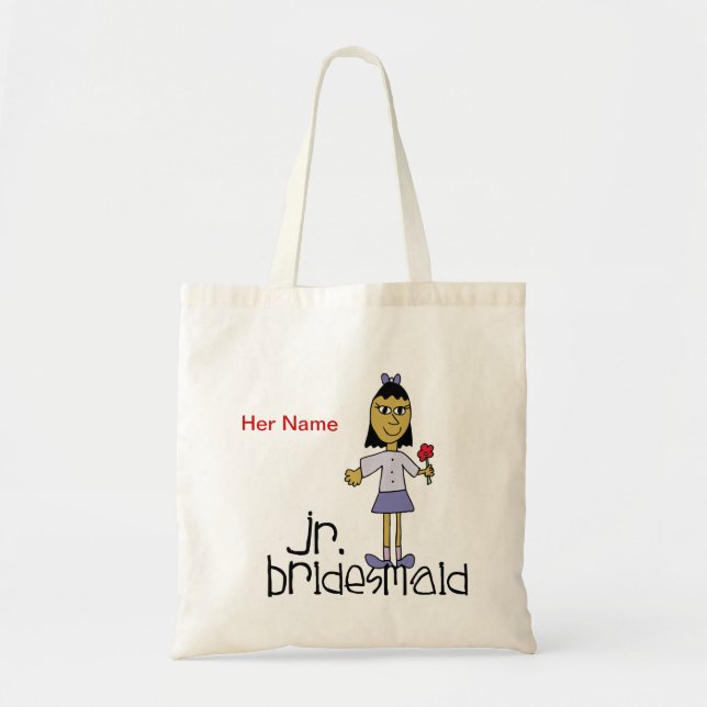 Bolso De Tela Jr. Bridesmaid (Frente)