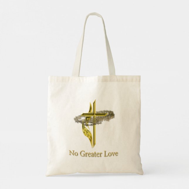 Bolso De Tela Juan 3:16 (Reverso)