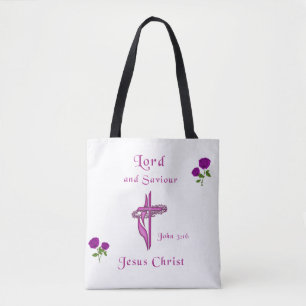 Bolso De Tela Juan 3:16