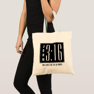 Bolso De Tela Juan Personalizado moderno 3:16
