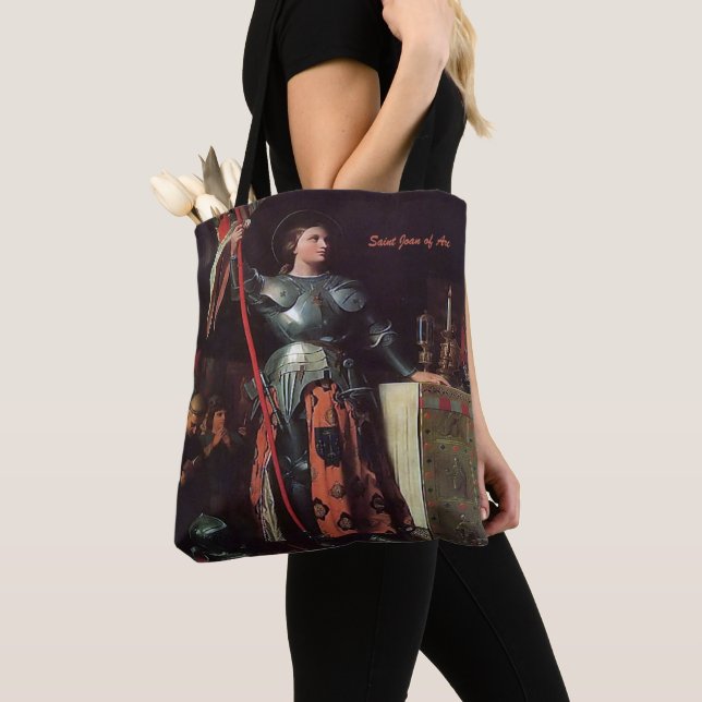 Bolso De Tela Juana de Arco (Detalle)