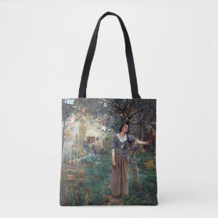 Bolso De Tela Juana de Arco Juez de Jules Bastien-Lepage