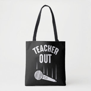 Bolso De Tela Jubilación de retiro de Mic de Maestra Retirada