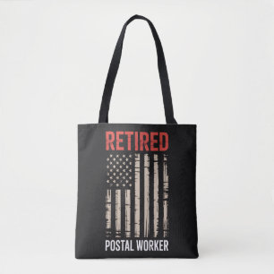 Bolso De Tela Jubilación de trabajador postal retirado