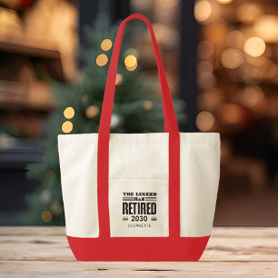 Bolso De Tela Jubilación Personalizada La Leyenda Se Ha Retirado