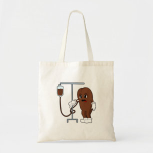 Bolso De Tela Judía de café con café