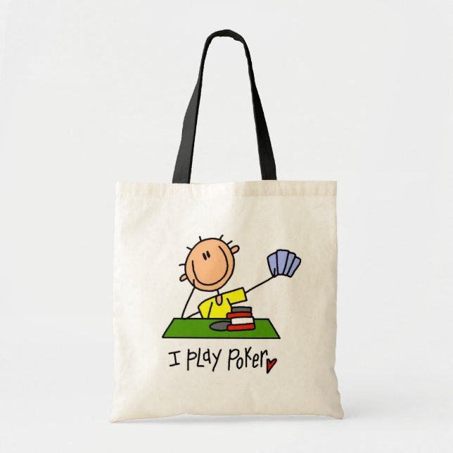Bolso De Tela Juego al póquer (Frente)