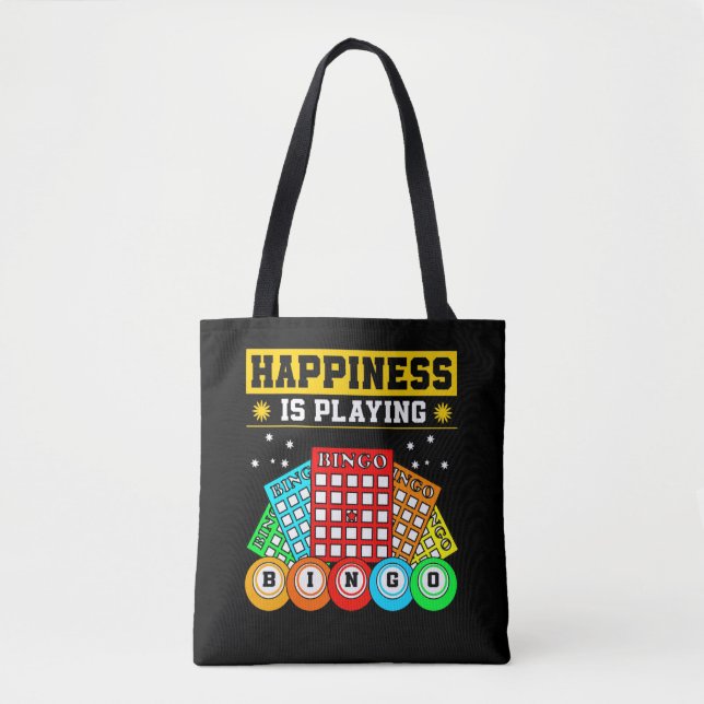 Bolso De Tela Juego de Bingo Jugador (Anverso)