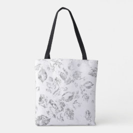 Bolso De Tela Juego de carpetas de archivos botánicos elegantes