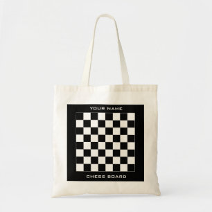 Bolso De Tela Juego de mesa de encargo del ajedrez y de los