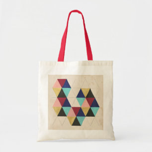 Bolso De Tela Juego de patrón geométrico III