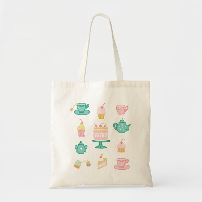 Bolso De Tela Juego de té original (Frente)