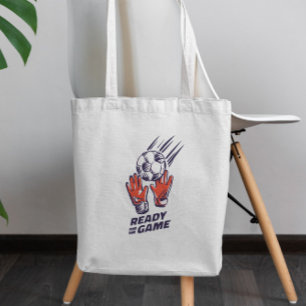Bolso De Tela Juego deportivo de fútbol Tote Bag
