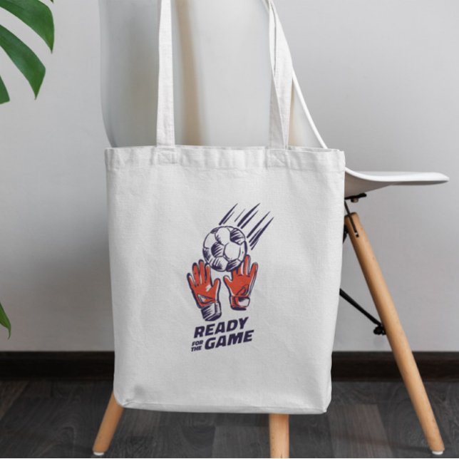 Bolso De Tela Juego deportivo de fútbol Tote Bag (Subido por el creador)