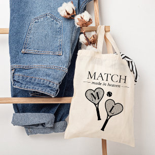 Bolso De Tela Juego perfecto Tenis Bachelorette Bridesmaid Regal