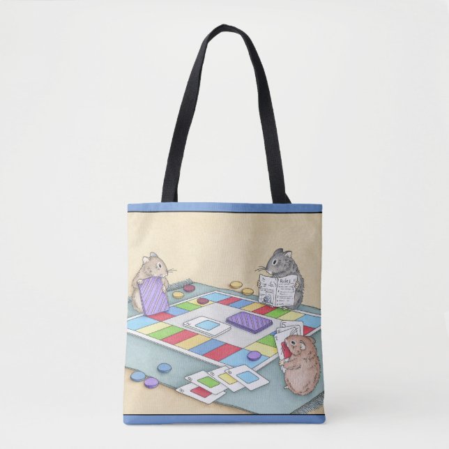 Bolso De Tela Juegos de Hamster (Anverso)
