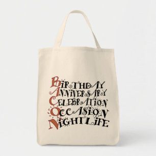 Bolso De Tela Juerguista del tocino